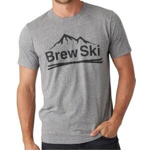 Sol Angeles NWT Men’s Size L Heather Gray Brewski Short Sleeve Crew T-Shirt